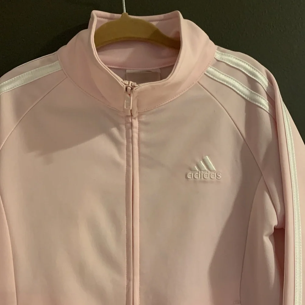 Adidas zip-up jacket size 5